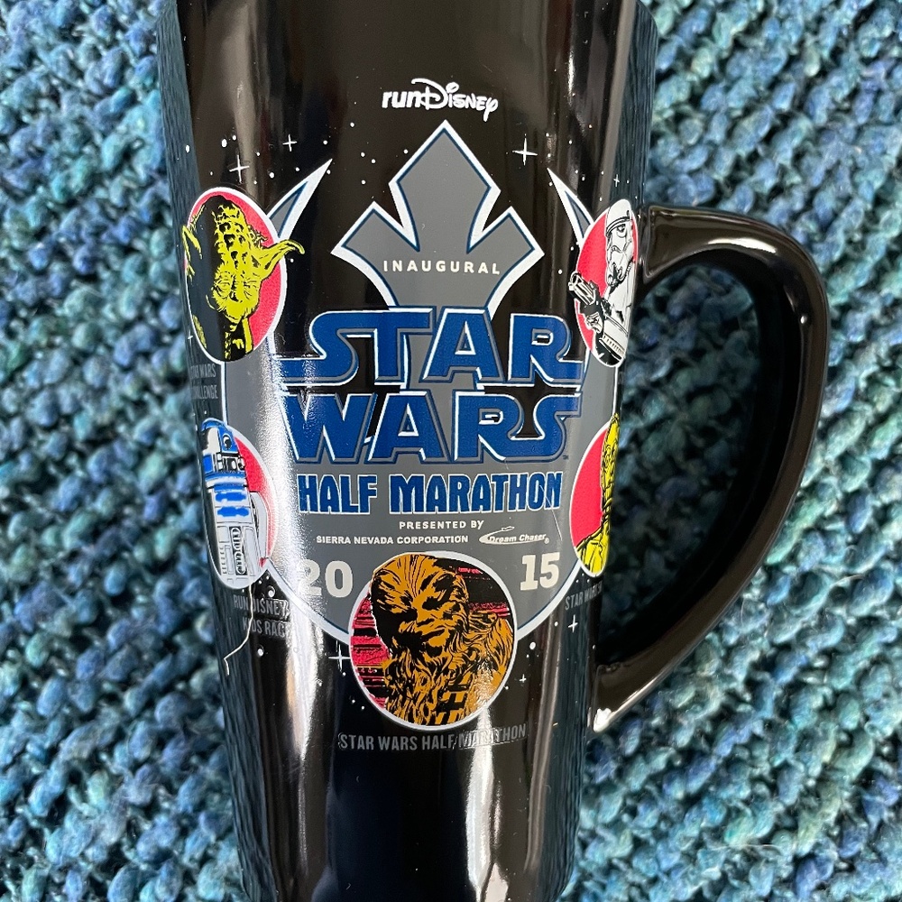 runDisney 2015 inaugural Star Wars Half Marathon Weekend Mug
